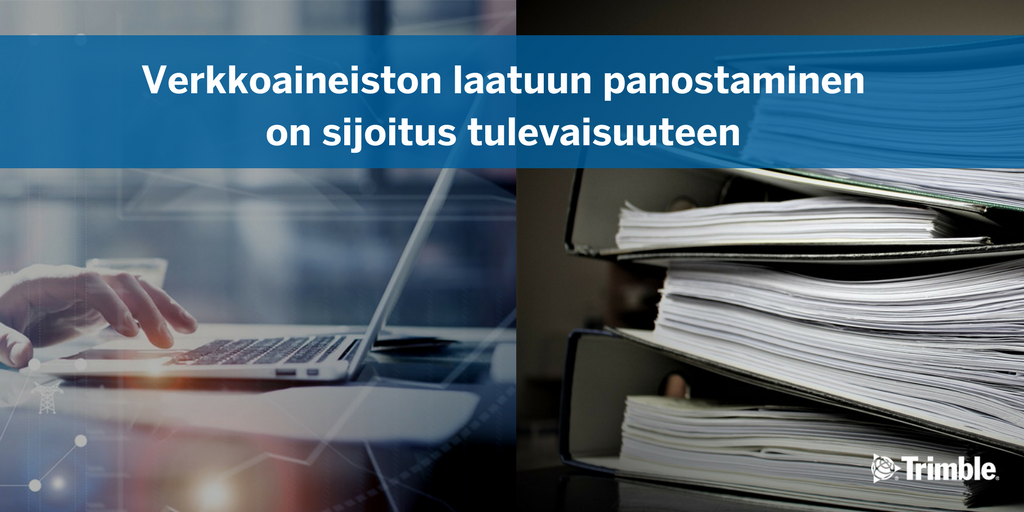 Verkkoaineiston laatu