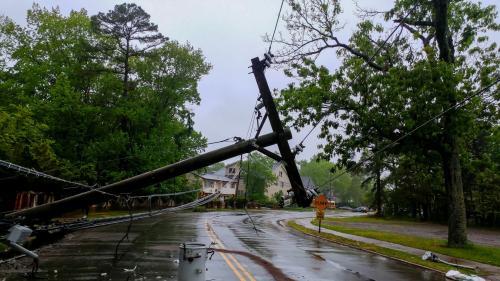 Outage Pole Down