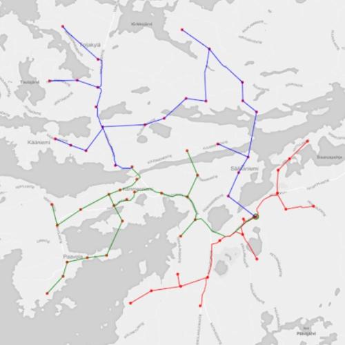 Distribution network optimization