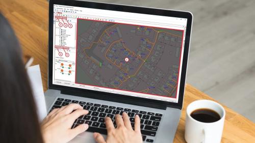 planning, designing and documenting fiber optic and copper networks