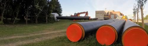 district heating pipes