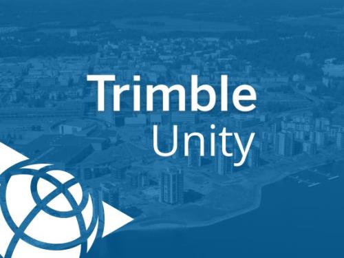 Uusia ominaisuuksia Trimble Unityssa